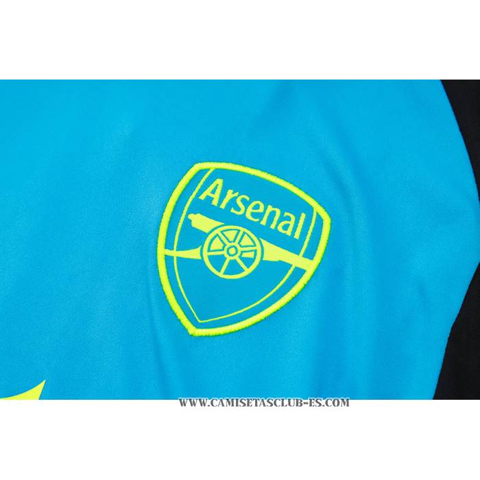 Chandal del Arsenal 24-25 Manga Corta Azul - Pantalon Corto